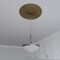 Ekena Millwork Baltimore PVC Ceiling Medallion (Canopies up to 7 3/4"), 22"OD x 3 1/2"ID x 1"P, Metallic Gold Rush CMP22BACGH - alternate 7